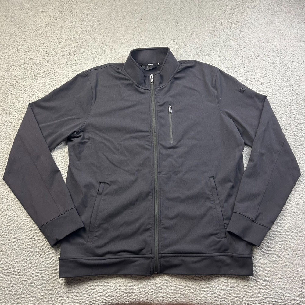 Public Rec Mens All Day Every Day Jacket Black Performance Comp Logo Large